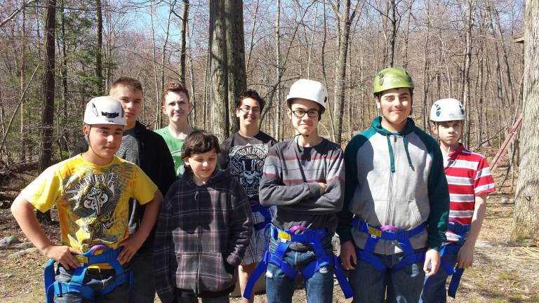Macopin, Highlander Academy students team up