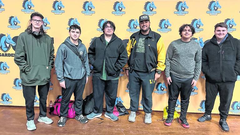 The West Milford esports team.