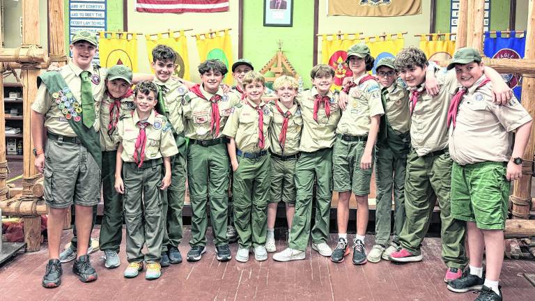 Troop 44B honors scouts at Court of Honor ceremony