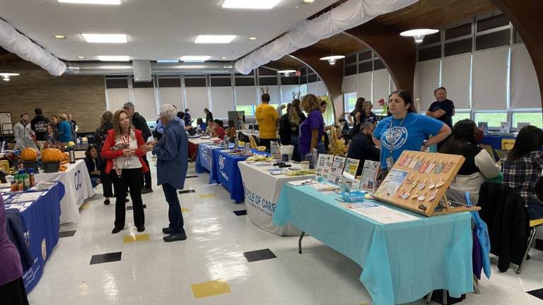 HF1 Various organizations offered information at the Wellness Family Festival and Chuck Enering Health Fair on Saturday, Sept. 23. (Photos by Noah Pagella)