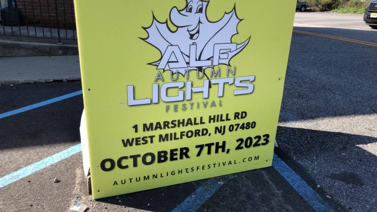 The date of the Autumn Lights Festival has been changed to Sunday, Oct. 8.