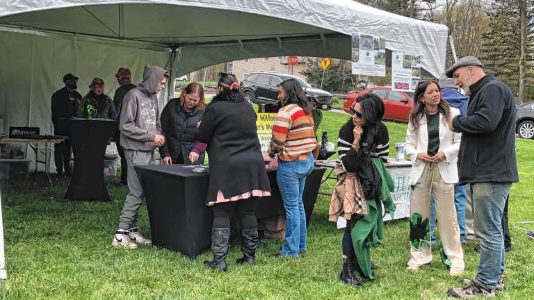 The Jersey Roots cannabis dispensary on Union Valley Road celebrates its grand opening with an outdoor party featuring vendors, a DJ, food and games Saturday, April 20. (Photo by Kathy Shwiff)