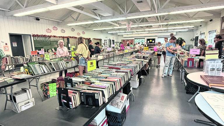 The Friends of the West Milford Library hosted a book sale.
