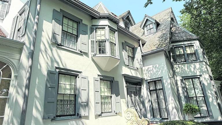 Ringwood Manor'sexterior is shown.