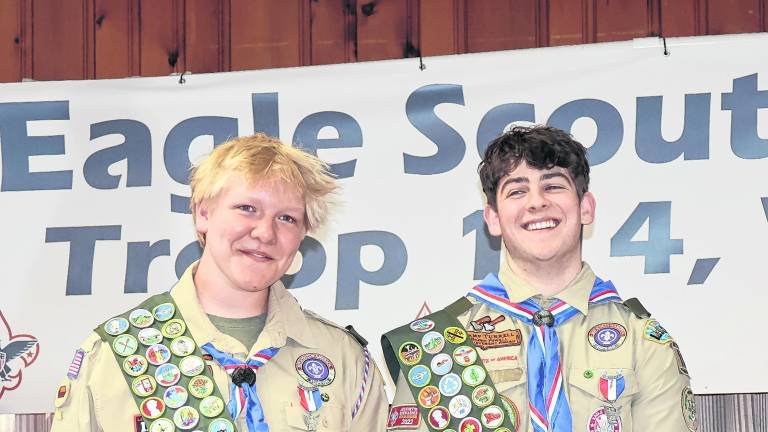 West Milford Troop 114 honors two new Eagle Scouts