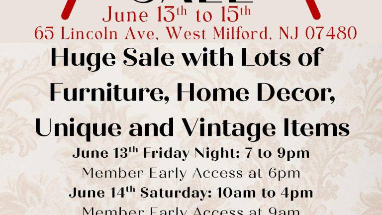Barn sale this weekend