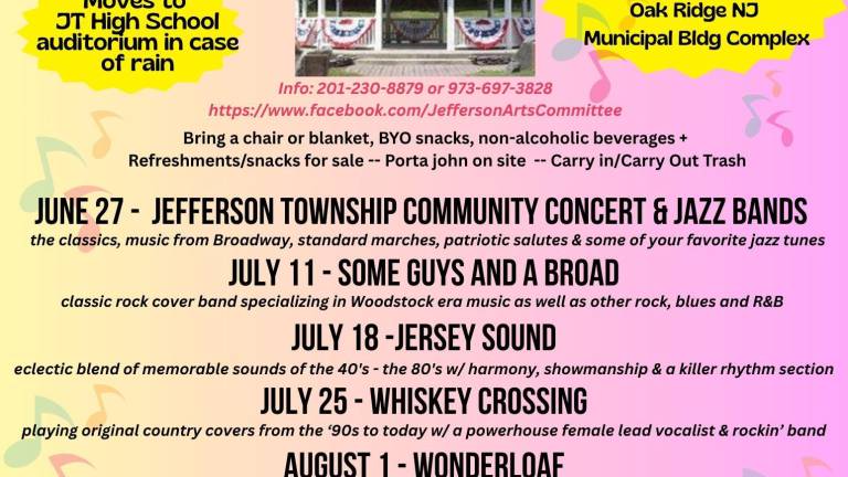 Free concert Friday in Jefferson
