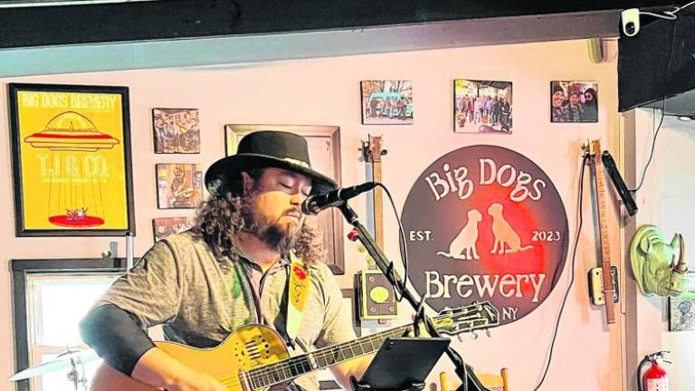 JP Conques will perform Sunday afternoon at D’Boathaus in Hewitt. (Photo courtesy of JP Conques)