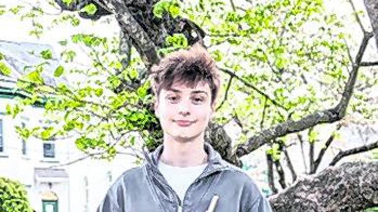 <b>Leo Shabarov of Sparta High School.</b>