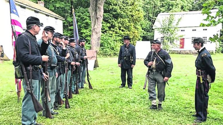 A previous Long Pond Iron Works Civil War weekend.
