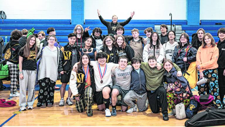 The West Milford girls’ fencing team placed third and the boys placed fourth at the Passaic County Fencing championships.